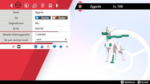 Shiny zygarde 6iv lvl - shiny, |