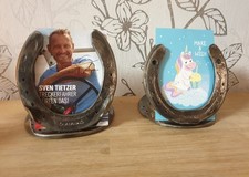 Bilderrahmen aus Hufeisen