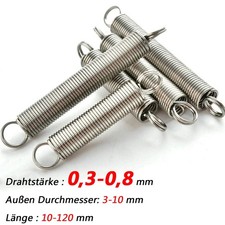 Klein Zugfeder mit Öse