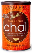 (41,68€/kg) David Rio Tiger Spice Chai Latte, 398 g, mit Gewürzen, Pulver,  USA