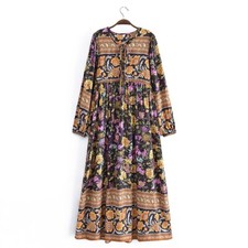 BOHO HIPPIE MAXIKLEID TUNIKA
