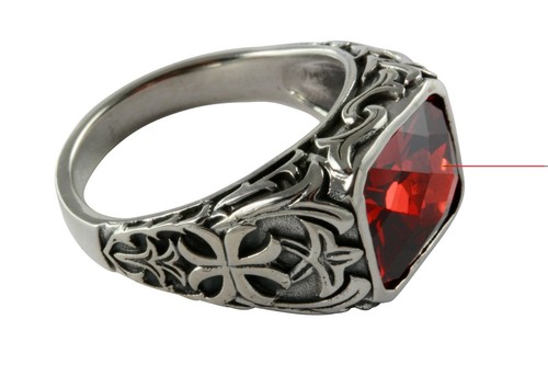 Tempelritter kreuz lilien - tempelritter, ring