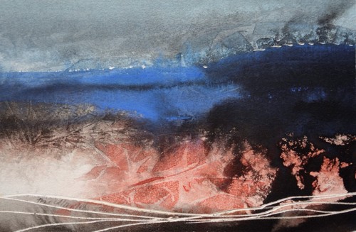 Abstrakte landschaft - abstrakte,