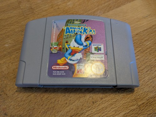 Donald duck quack attack - quack,