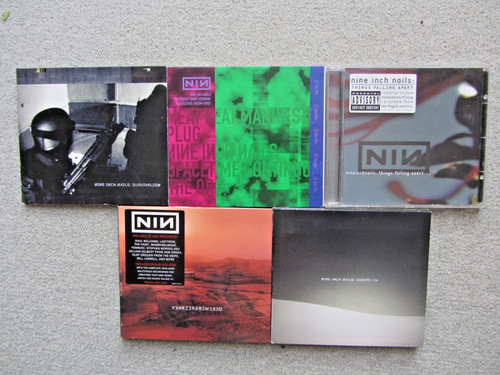 5cds nine inch nails - 5cds,