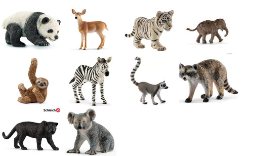 Schleich tiere wild life - schleich,