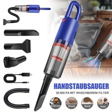 Handstaubsauger Kabellos Staubsauger 35000Pa Nass&Trocken Akku Für AutoBüro Haus