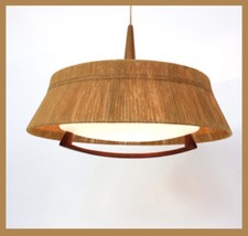 Large Temde Raffia Pendant