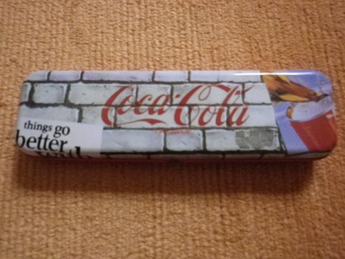 Alte coca cola blechdose - alte,