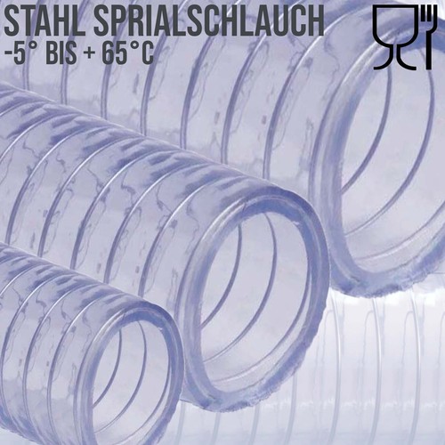 Pvc saug spiral - saug, pumpe