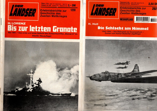 Alte ausgaben landser orange - alte,