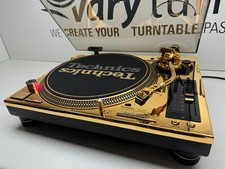Technics SL-1200 GLD Limited No. 2067  in 24 Karat Gold