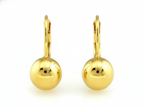 Goldene damen ohrringe 585 - goldene,