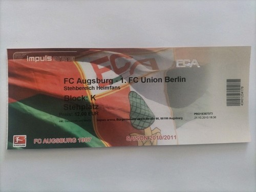 Sammler ticket fc - ticket, 10/11