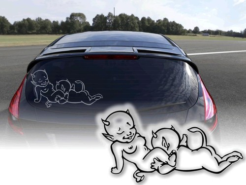 Auto aufkleber teufel - aufkleber, sex