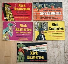 Nick Knatterton 5 Hefte 3x1