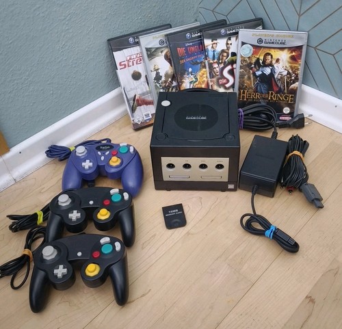 Nintendo gamecube set schwarz - nintendo,