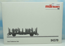 Märklin 94379 / Lanz Traktoren-Set / Rungenwagen / unbespielt in OVP