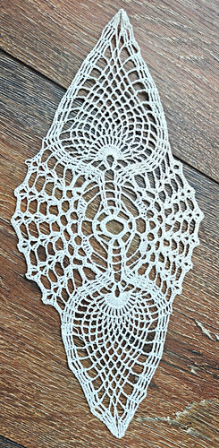 Gehäkelte tischdecke deckchen - gehäkelte, tischdecke/deckchen