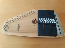 Oscar Schmidt Autoharp OS45CE "The Appalachian" mit Tonabnehmer & Koffer