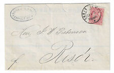 Norwegen NK 38 auf Faltbrief aus Christiania vom 29.1.1883 Fa. Schee & Aas