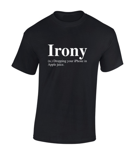 Irony definition herren - definition,