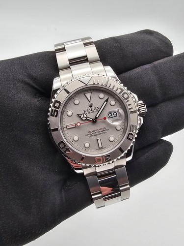 Rolex yacht master platin full - rolex,