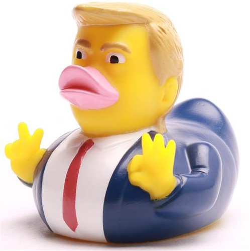 Badeente donald trump pinker - trump,