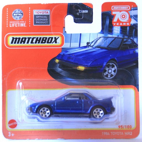 Matchbox 1984er toyota mr2 - matchbox,