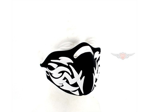 Biker schutz maske - biker, tribal