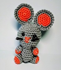 Maus gehäkelt