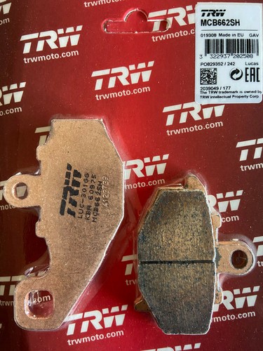 Trw lucas sinter bremsbeläge - trw,