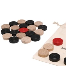 GICO Carrom Steine Satz ohne Striker -2105