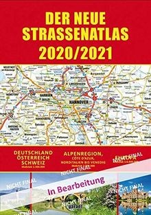 Straßenatlas 2020 2021 - straßenatlas, für