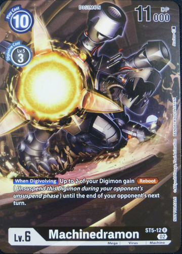 Machinedramon st5 alt art - art,