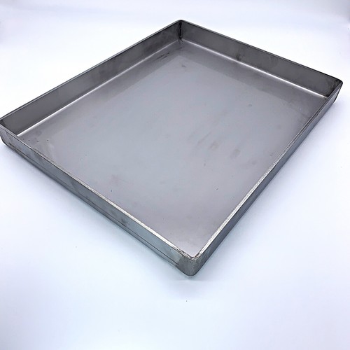 Edelstahl blank wanne 3mm - wanne, dick