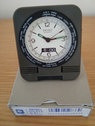 Vintage seiko qq512n weltzeit - vintage,