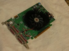 Grafikkarte NVIDIA GeForce  8600GT 256GB DDR3  PCI-e 1.0 x16 2xDVI  1 S-Video