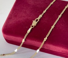 Luxus goldkette herz 2mm - goldkette,