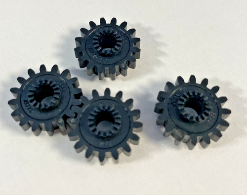 Lego zahnrad schwarz black - lego,