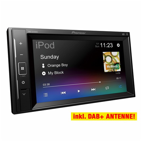 Pioneer din dmh a240dab auto - pioneer, 2-din