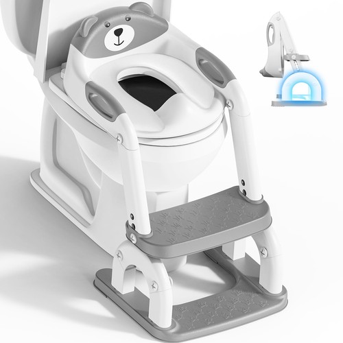 Toilettensitz kinder grau mit - toilettensitz,
