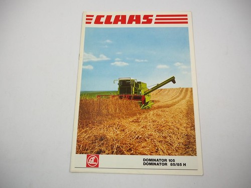 Original prospekt claas - prospekt,