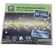 Lichterkette Batterie Draht
