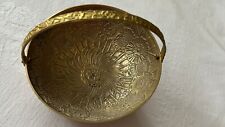 indische schale alt vintage handmade Messing