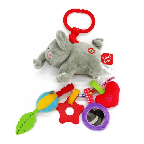 Label baby elefant - label,