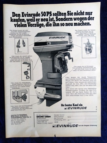Evinrude außenborder - evinrude,