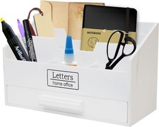 Schreibtisch-Organizer Weiß 5