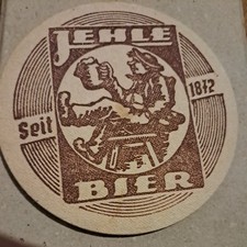 Alter Bierdeckel  Biberach Brauerei  Jehle