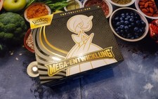 Pokemon mega entwicklung top trainer Box geöffnet OHNE Booster